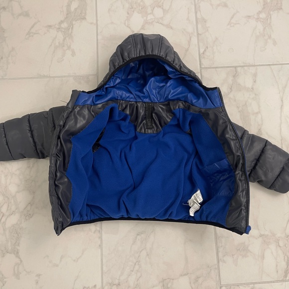 Zara Gray Puffer Jacket 2-3 - Picture 4 of 5